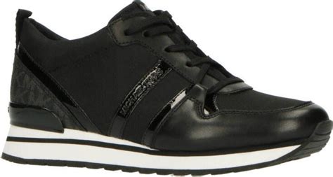 zwarte schoenen michael kors|Women's Black Designer Sneakers .